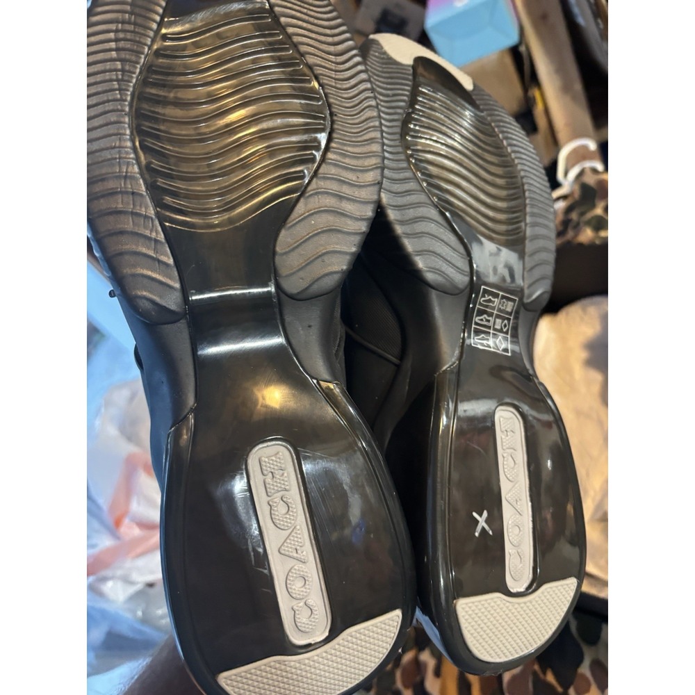 COACH CITYSOLE HIKER BOOTS:NIB BLACK‎  SIZE:10.5 - Picture 5 of 6